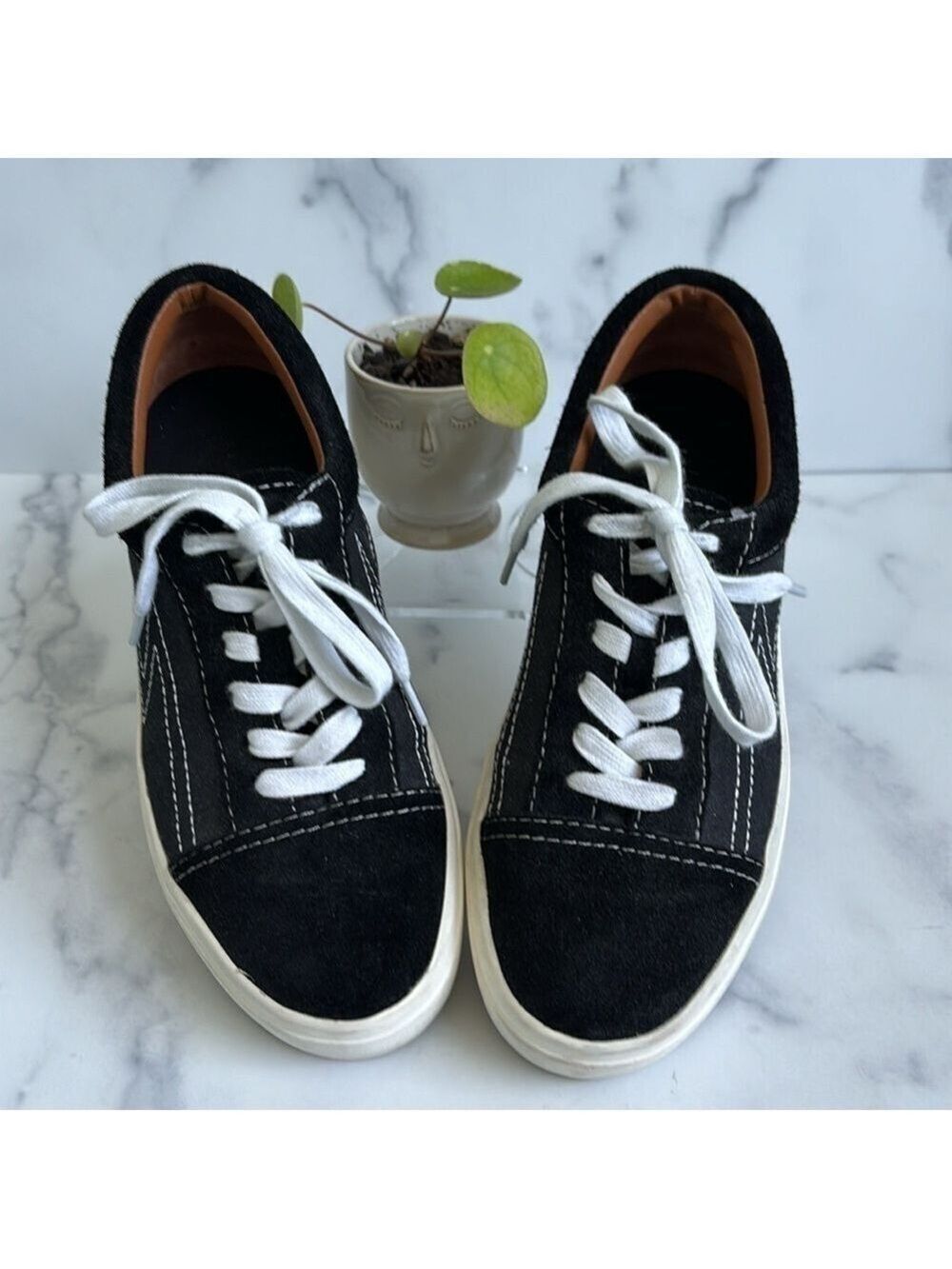 Lucky Brand Tezra Casual Black Sneaker Size 7M